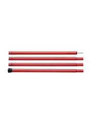 SNOW PEAK Wing Pole, Red / 240cm