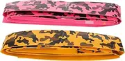 Badminton Racket Grip Tape 2pcs Fishing Pole Strap Anti-Slip Rod Band Versatile Handle Band Sweatband for Sports Equipment