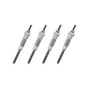 4 x Bosch Glow Plugs for Toyota Corolla II NL50R Corsa Dyna 100 150 Hiace Regius