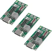 3pcs Type C BMS 2S 3S 4S 1A 2A 4A 18650 Lithium Battery Charger Board USB C Step-up Boost Module for Li-Po Polymer Power Bank (3pcs 3S 4A)
