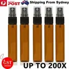 5~200X 10ml Amber Glass Spray Bottles Atomiser Mist Sprayer Perfume Aromatherapy