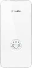 Bosch Tronic Comfort Plus Electronically Controlled Instantaneous Water Heater 15/18/21 kW - Switchable, Pressure-Resistant, Continuous Temperature Selection, Modern Glass Look, White [Energy Class A]