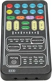 Voice Changer, Multi Portable Handheld Mini Sound Card Voice Changer for PS4, for PS5, for Xbox ONE, for Switch, PC and for PUGB Gaming