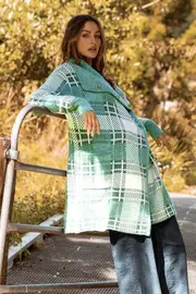 Check Coat--LDC-LC3171