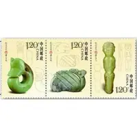 在飛比找蝦皮購物優惠-中國大陸郵票- 2017-8紅山文化玉器郵票-全新