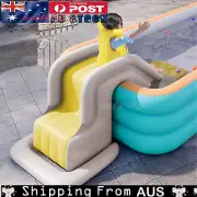 Inflatable Water Slide Pool Toy - Fun For Kids, Easy & Portable Auㅿ