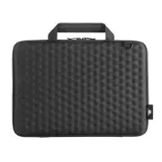 NZSTEM Hard Shell Sleeve for 13.3"-14.1" Laptops - Black with Shoulder Strap -