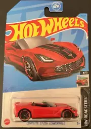 Mattel Hot Wheels *B Case* 2023 HW Roadsters 4/10 ~ 34/250 Corvette C7 Z06 Conv.