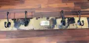 Blanton’s Bourbon Barrel Stave Hat & Coat Rack! Perfect For Man cave , Bar!