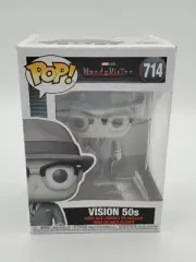 Marvel Comics Funko 714 Wanda Vision Vision 50s Vinyl POP Figure w/ Factory Box