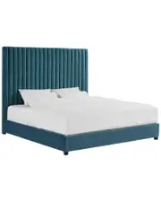 TOV Furniture Arabelle Sea Blue Bed