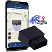 4G Vehicle GPS Tracker, OBDII Car GPS Tracker Real Time Anti-Theft Tracking Device for Vehicles, Cars, Trucks, Buses, Off-Road