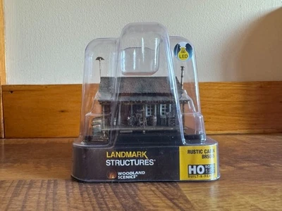Woodland Scenics HO Scale Rustic Cabin Building Landscape Scenery WDS5065 - New