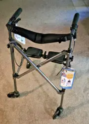 Able Life Space Saver Rollator Folding Mobility Rolling Walker NEW NWT