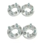 (4) 1" 4x4 Golf Cart Wheel Spacers fits Club Car EZ GO 4x101.6 1/2"x20 Threads