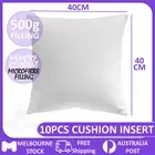 10x Aus Made Memory Resistant Microfiber Polyester Cushion Insert Pillow 40x40CM