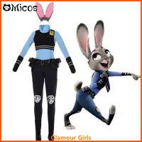 在飛比找蝦皮購物優惠-爆款熱賣 Zootopia Cosplay 服裝朱迪服裝電影