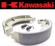 Set of (2) Kawasaki REAR Brake Shoes and Springs #42019-012 (See Fitment Chart)
