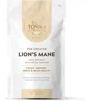Tonika Org Mushroom Powder Lions Mane 90g