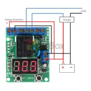 12V/24V Voltage Detection Charging Discharge Monitor Control Switch Relay Module