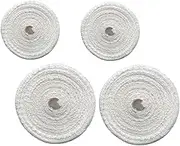 GRIRIW 4Rolls Cotton Meat Netting Roll Elastic Ham Sock Sausage Net for Roasting Smoking Food Packing for Home Professional Use