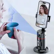 360° Rotation Phone Stand Auto Face Tracking Tripod Gimbal Stabilizer for Live