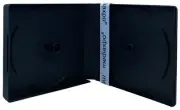 Black CD/DVD Box up to 16 Discs Lot