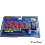 Vintage Jeopardy Answer Question Book Cartridge #2 NEW Tiger Electronics