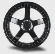 GWG NS8 19 inch Black Gold Rim fits LEXUS GS 450H 2007 - 2018