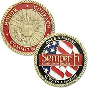 US Marine Corps Challenge Coin of Semper Fidelis Gifts