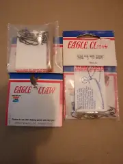2 packs Eagle ClawTrailer Hooks size 2 model 259HA Bronze 12 hooks per pack