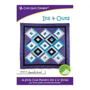 Ins & Outs Quilt Pattern By Cozy Quilt Designs Quilting Sewing DIY