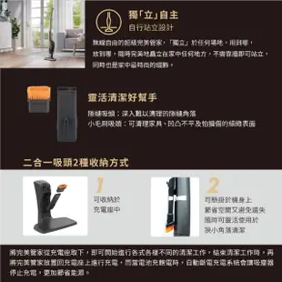 【Electrolux 伊萊克斯】完美管家3合1吸塵器HEPA除螨版(ZB3324B 流沙金)