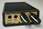 ABB CMoy headphone amplifier with Adjustable Bass Boost (ABB) control Gold