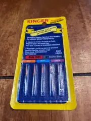 SINGER PREMIUM REGULAR POINT SEWING MACHINE NEEDLES THREE SIZES STYLE 2020