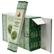 Ayurvedic Masala Basil Incense Sticks Pooja Yoga Agarbatti Pack of 15 gm x12 Box