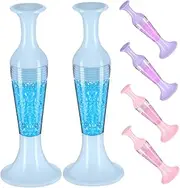 LIGHTAOTAO Nail Art Stickers Diamond Pen Set of 6 Rhinestone Dotting Tool for Art and Crafts