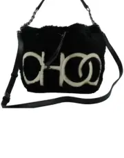 Jimmy Choo Black Leather Top Handle and Shoulder Bag - RRP 1728 USD