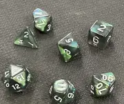 DHD Spring Equinox Green Dice Set DnD RPG Dungeons n Dragons