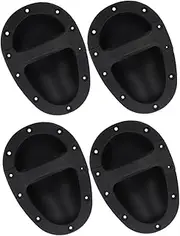 WOONEKY 4pcs Speaker Handles Easy Installation Replacement for Subwoofer Speaker Amplifier Comfortable Carrying for Events and Home Use