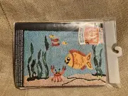 vintage Aunt Lydia's Fish 'N Crab no. 103 rug pattern for children