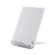 Q600 Qi Wireless Fast Charger Stand Desktop Holder for Samsung S7 S8 iPhone 8 WHITE COLOR