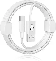 0.5M Short iPhone 16/16E Charger Cable, Car CarPlay USB A to USB C Woven Cable Compatible for iPhone 16/15 Pro Max,16/15 Plus,AirPods pro 2(2nd Gen),AirPods 4,iPad(10th Gen) Car Accessories Power Cord