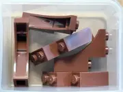 LEGO Parts - Reddish Brown Arch 1 x 3 x 3 - No 13965 - QTY 5