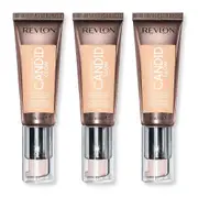 3 x Revlon Photoready Candid Moisture Glow Foundation - 110 Porcelain