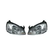 Right & Left Headlight for Holden Barina XC Non Crystal Type 04/2001-11/2005