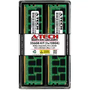 A-Tech 256GB 2x 128GB 2S4Rx4 PC4-21300 ECC LRDIMM DDR4 2666MHz Server Memory RAM