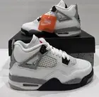 Air Jordan 4 White Cement Size 6.5Y IB4171 100