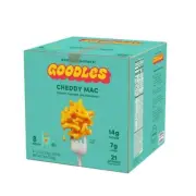 Goodles Mac & Cheese Cheddy Mac 8 Packs 6 oz each 3 lbs in Total Macaroni Pasta
