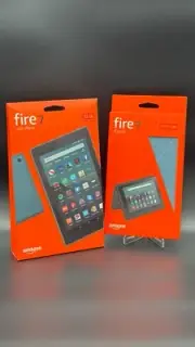 Amazon Fire 7 Tablet 32GB 9th Gen Alexa WiFi 7" Display + Matching Case Bundle